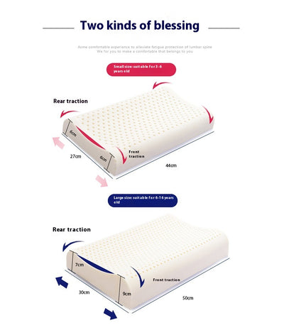 Almohada de Látex Infantil Ergonómica para Guardería y Preescolar - Image 20
