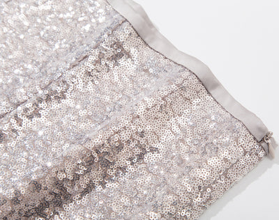 Falda Elegante con Detalles de Lentejuelas y Abertura Trasera - Image 12