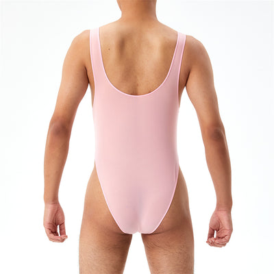 Enterizo Transparente Elástico Talla Grande para Hombre con Bolsa U - Image 3