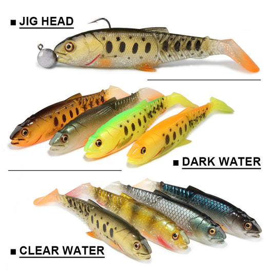 Set de Señuelos Biónico con Cola T - Cebo Realista para Pesca - Image 5