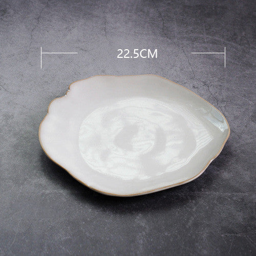 Plato de Cerámica Irregular para Cena - Image 12