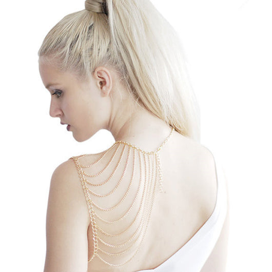 Chal Body Chain de Flecos para Mujer - Image 3