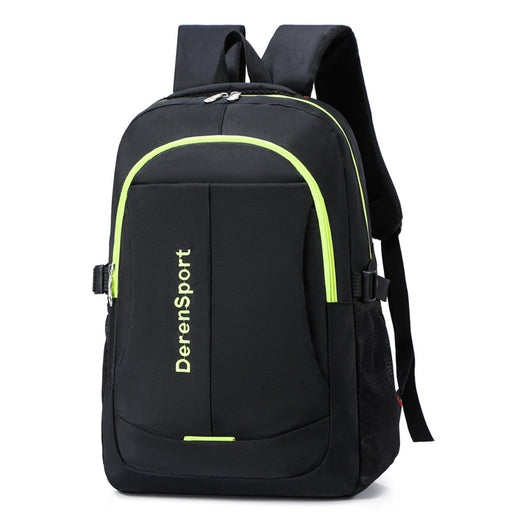 Mochila de Senderismo para Mujer Negro Nylon Resistente - Image 6