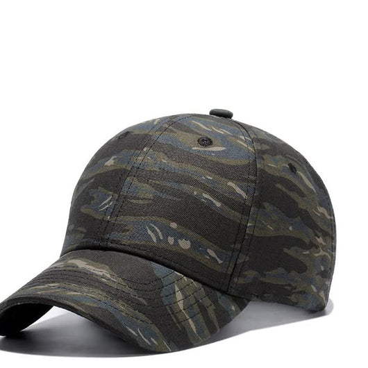 Gorra de Camuflaje Monocromático en Algodón para Hombre - Image 4
