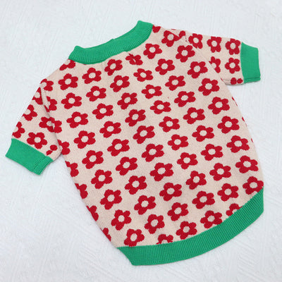 Cardigan de Flores Pequeñas con Botones - Image 7