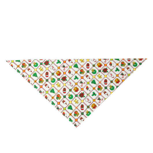 Pañuelo Triangular de Algodón para Mascotas - Babero Absorbente para Perros y Gatos - Image 26