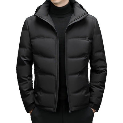 Chamarra de Invierno Versátil para Hombre con Capucha Desmontable - Image 2