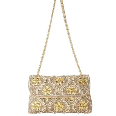 Bolso de Noche Elegante con Incrustaciones de Diamantes para Eventos - Image 5