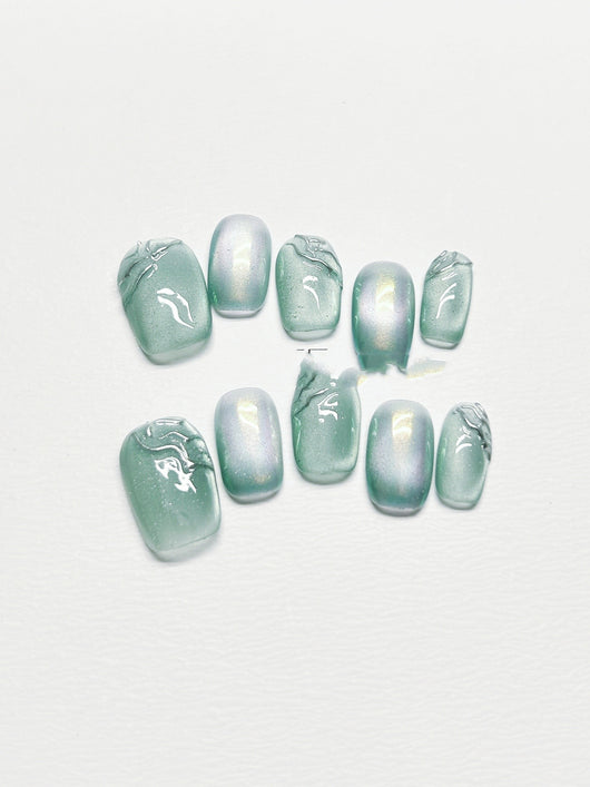 Uñas Postizas de Diseño Premium para Verano - Image 2