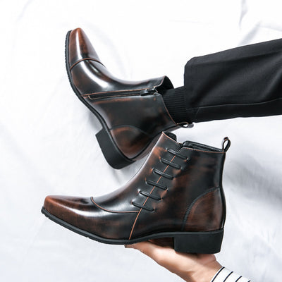 Botas Martin de Invierno para Hombre Estilo Británico - Image 4