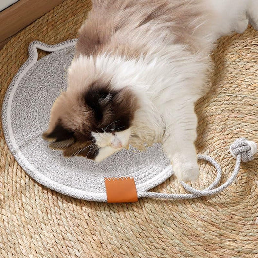 Rascador Circular para Gatos de Cuerda Natural - Protector de Muebles - Image 3
