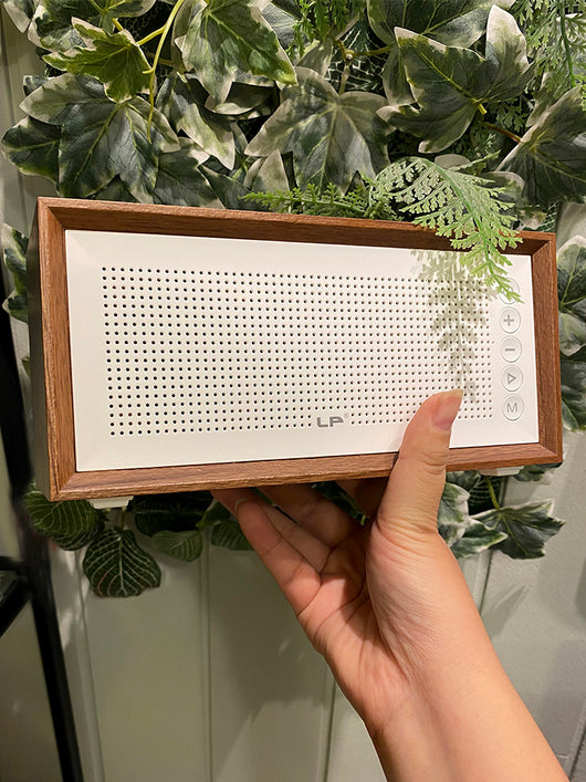 Parlante Bluetooth Retro de Madera con Subwoofer - Image 10