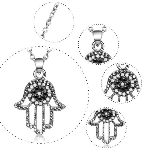 Conjunto de Collar y Aretes de Aleación Retro con Circonitas - Image 12