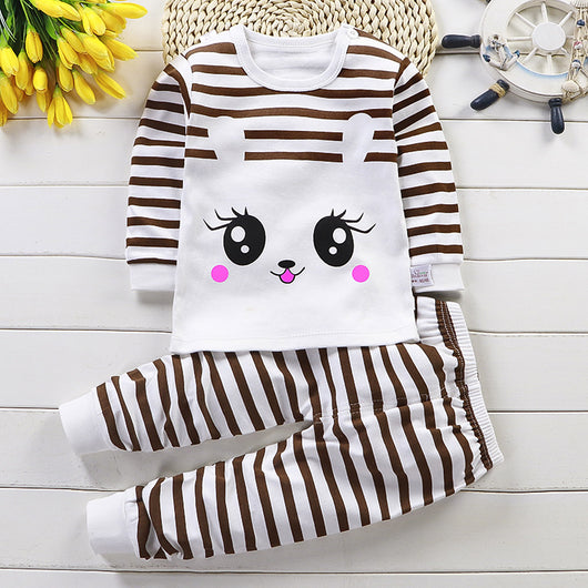 Conjunto de Pijamas y Ropa Interior de Algodón para Bebés y Niños - Image 20
