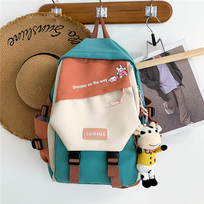 Mochila Escolar Deportiva de Viaje - Tela Oxford Resistente Estilo Coreano - Image 4