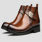 Botas Martin de Cuero para Hombre - Estilo Británico Otoño Invierno
