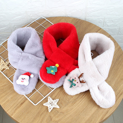 Babero Navideño Infantil con Pelaje Sintético de Conejo - Diseño Cartoon Unisex - Image 34