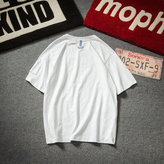 Playera de Manga Corta con Cierre de Cinco Puntos - Image 4