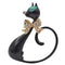 Broche Gato Elegante