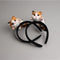 Diadema de Gato Felpa para Niñas - Accesorios Festivos Adorables