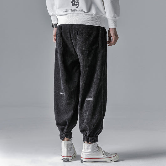 Pantalones de Chándal con Puños Fruncidos - Image 3