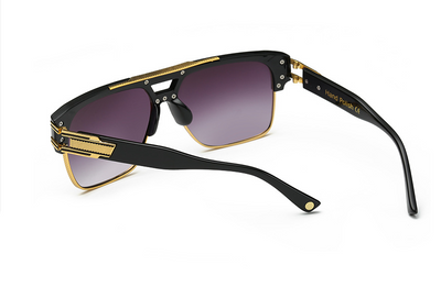 Gafas de Sol Retro Cuadradas Reflectantes Unisex con Colores Vibrantes - Image 3