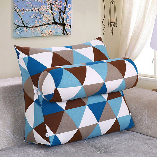 Cojín de Cintura Triangular Desmontable y Lavable para la Cama - Image 3