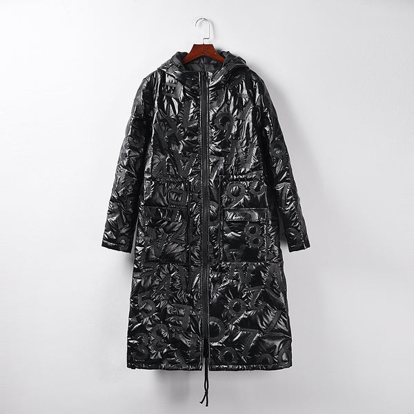 Abrigo Acolchado de Algodón Cálido y Moderno para Invierno - Image 12