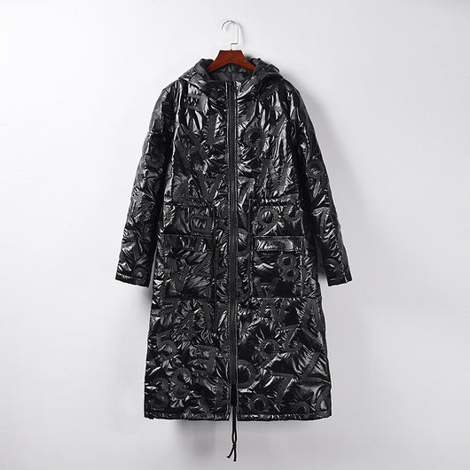 Abrigo Acolchado de Algodón Cálido y Moderno para Invierno - Image 12