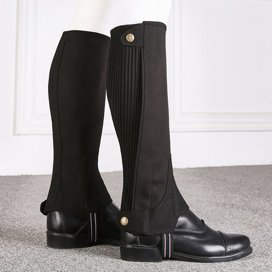 Conjunto Completo de Equitación: Leggings, Protectores de Rodilla y Botas