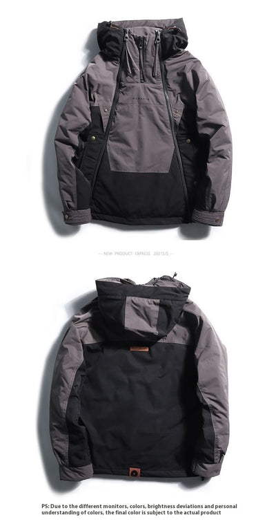 Chaqueta de Plumas con Doble Cremallera y Diseño de Vanguardia - Image 17