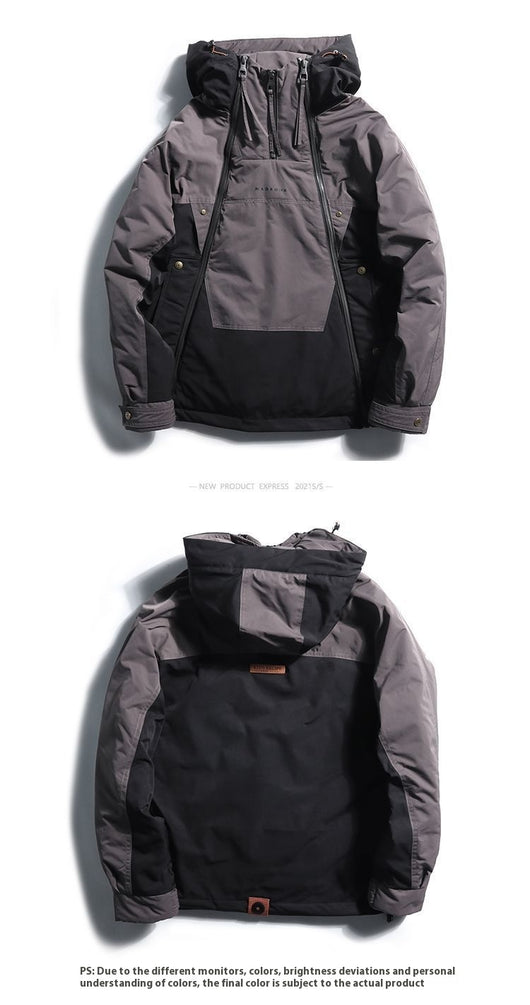 Chaqueta de Plumas con Doble Cremallera y Diseño de Vanguardia - Image 17