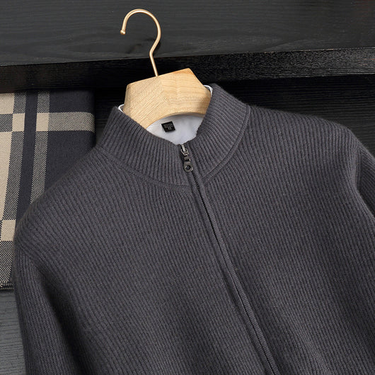 Suéter de Cachemira para Hombre Grueso y Elegante - Image 5