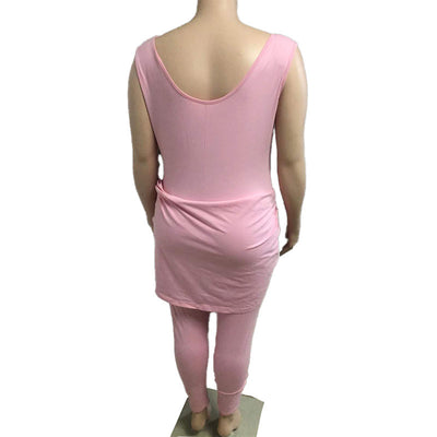 Jumpsuit Ejecutivo de Seda Láctea para Mujer - Talla Grande - Image 20