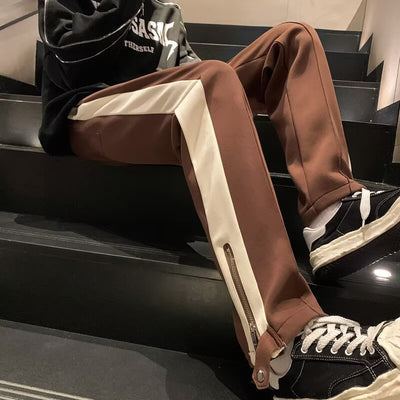 Pantalones Sueltos de Pierna Recta para Hombre - Comodidad de Verano - Image 10