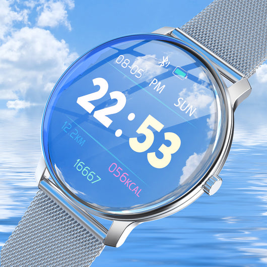 Reloj Inteligente Deportivo Redondo Resistente al Agua - Pulsera Multifunción - Image 5