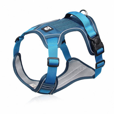 Arnés Reflectivo de Pecho para Perros Grandes con Protección de Impacto - Image 4
