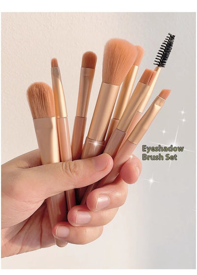 Set de 8 Brochas de Maquillaje Profesional Portátil - Image 13