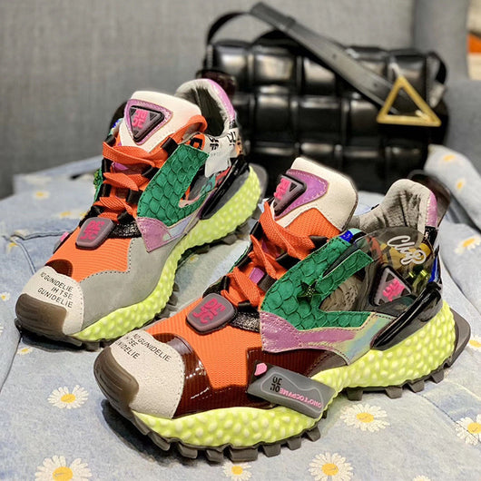 Zapatillas Deportivas Casual Estilo Europeo con Combinación de Colores - Image 4