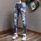 Jeans de Tela Elástica con Tecnología de Ajuste de Color