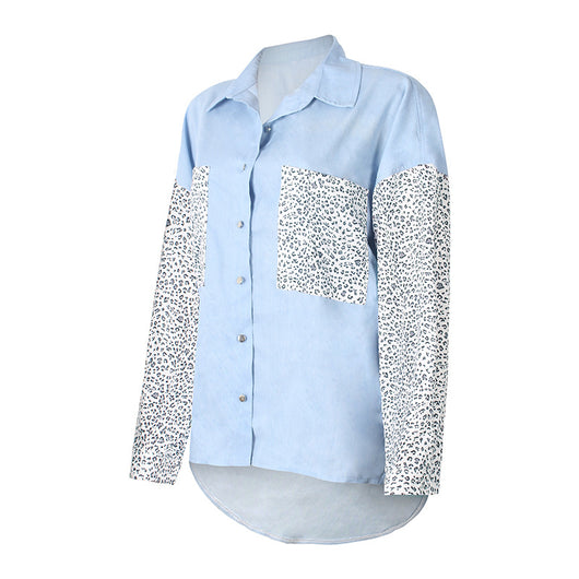 Cardigan de Solapa con Estampado Leopardo y Bolsillos - Image 13