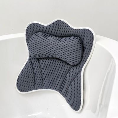 Almohada de Baño Mariposa con Ventosa de Succión