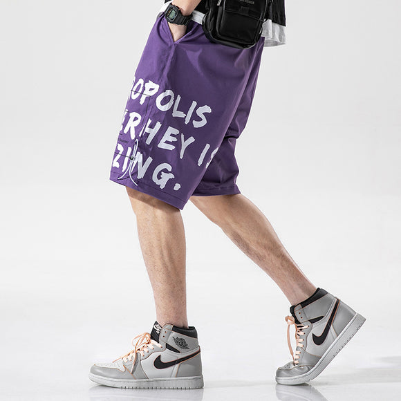 Shorts Cargo Holgados Casuales para Hombre