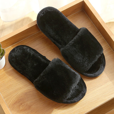 Pantuflas de Algodón Antideslizantes Cálidas Estilo Coreano para Mujer - Image 10