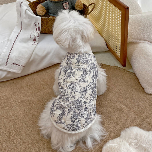 Ropa Acolchada de Algodón para Mascotas - Prendas Cómodas para Casa