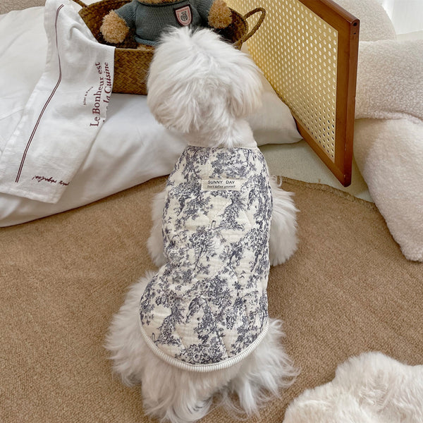 Ropa Acolchada de Algodón para Mascotas - Prendas Cómodas para Casa