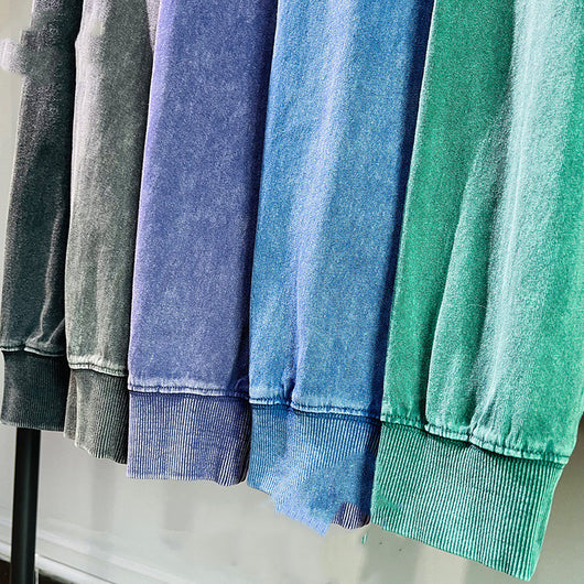 Playera Básica Acanalada con Manga Ajustada - Image 11
