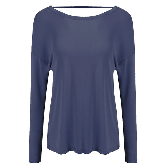 Blusa Yoga Manga Larga para Mujer - Primavera