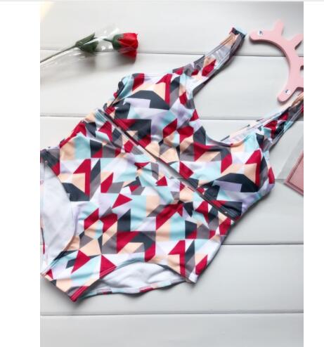 Conjunto de Bikini Vintage de Cintura Alta para Mujer
