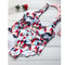 Conjunto de Bikini Vintage de Cintura Alta para Mujer